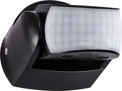 Produktbild von Außenlampe LED Bewegungssensor IP65 Schwarz Außenleuchte
