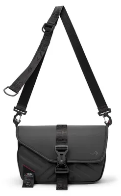 Produktbild von ASUS BC3004 ROG SLASH SLING BAG 4.0 Kunstleder, Polyester Schwarz