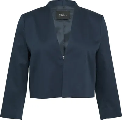 Produktbild von s.Oliver 2166216.5959.38, Weiblich, Blau, Blazer, Erwachsener, 3/4 Ärmel, Klettverschluss