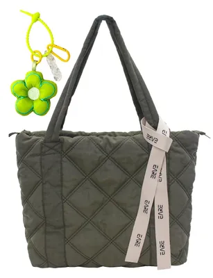Produktbild von Damen Nylon Schultertasche mit Reißverschluss und Großer Kapazität