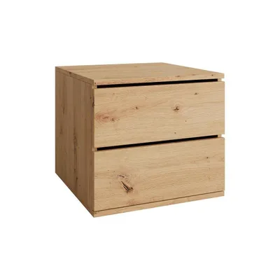 Image de Ensemble de tiroirs Chêne Artisan 45x40x45 cm, Accessoires pour armoire, Commode avec 2 tiroirs