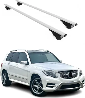Produktbild von Dachträger Gepäckträger für Mercedes GLK X204 2008-2015 Grundträger Metall Grau