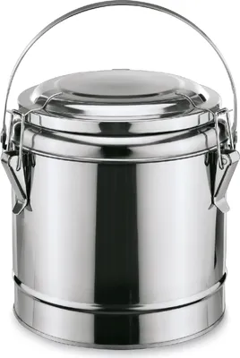 Produktbild von Thermobehälter mit Henkel, CNS, 4 Liter, Ø 23 cm