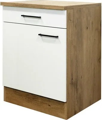 Obrázok produktu pre Kuchynská skrinka dolná s dvierkami Flex Well Vintea šírka 60 cm magnólie matná