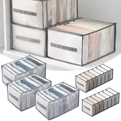 Productafbeelding van Famanu Opbergset met 5 opbergdozen - voor ondergoed en kleding