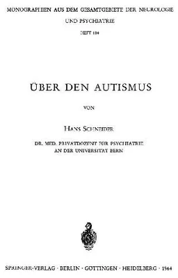 Produktbild von Über den Autismus