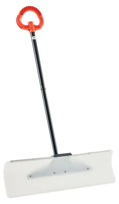 Obrázek produktu pro VEVOR hrablo na sníh, 76 cm hrablo na sníh s ergonomickou rukojetí, HDPE plastová čepel, radlice na sníh, přenosné nářadí na odklízení sněhu na příjezdové cestě na zahradě