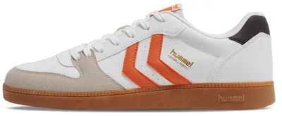 Produktbild von Hummel Handball Perfekt SP Indoor Schuhe Sneaker weiß/orange/beige 226303-9143, Schuhgröße:42 EU