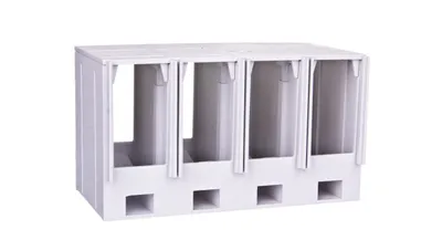 Produktbild von Eaton NZM3-4-XKSA Abdeckung, 4p, für Schraubanschluss, Baugrösse 3 , 266801
