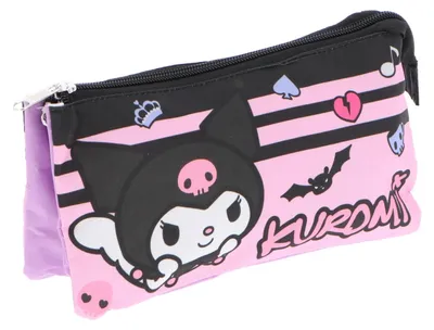 Produktbild von Kuromi Federmäppchen für Kinder – Praktisches Etui für Schule & Freizeit
