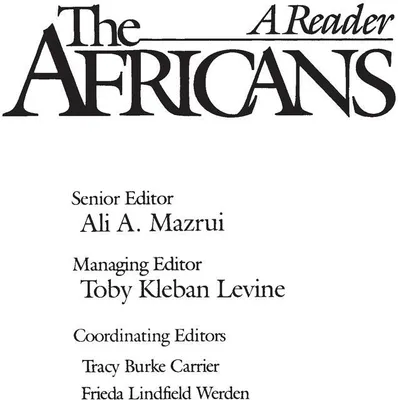 Produktbild von The Africans