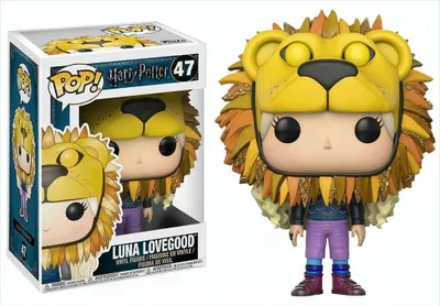 Image de Funko Pop! Harry Potter - Luna Lovegood z Lwią Głową Figurka Winylowa
