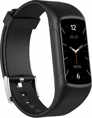 Zdjęcie produktu dla Inteligentna opaska na rękę z wyświetlaczem AMOLED MF12-ECG - czarna