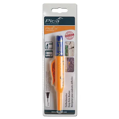 Produktbild von Tieflochmarker Pica Ink 7 mm Faserspitze blau