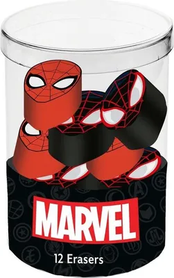 Produktbild von Spiderman-Würfel, 12 Gummispielzeuge für Kinder