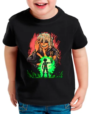 Produktbild von style3 Fight Villain Kinder T-Shirt superhero japan acade mia manga
