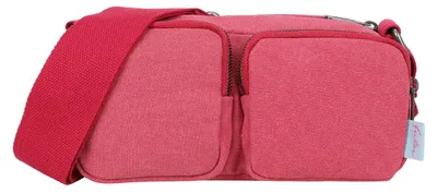 Produktbild von Fritzi aus Preußen Umhängetasche Donny Crossover Bag Long Canvas Berry pink