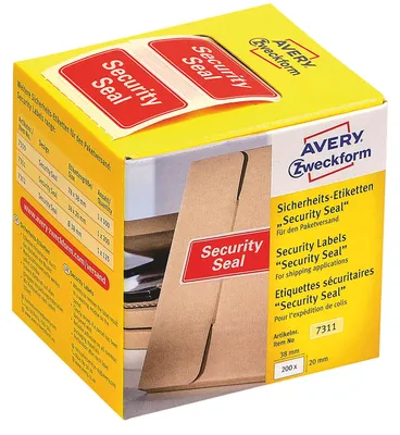 Immagine prodotto di Avery 7311 etichetta per stampante Rosso Etichetta per stampante autoadesiva