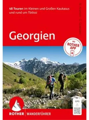 Obrázok produktu pre ROTHER Wanderführer Georgien. 48 Touren im Kleinen und Großen Kaukasus und rund um Tbilissi