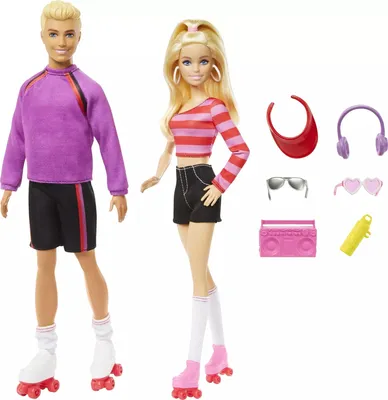 Produktbild von Ken & Barbie Fashionista-Puppen 2Er-Set