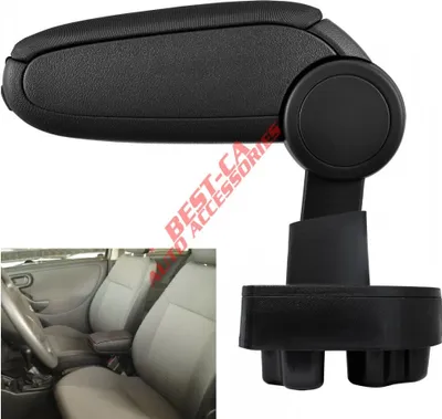 Produktbild von Mittelarmlehne Armlehne KLAPPBAR Textil Schwarz Für Opel Corsa C 2000-2006