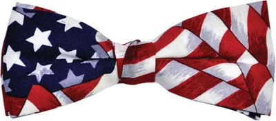 Produktbild von Fliege mit USA Flaggen-Motiv