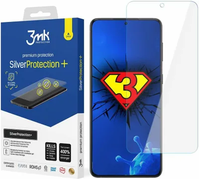 Produktbild von 3mk Silber Protect+ Samsung S23+ S916 Displayschutzfolie    One Size