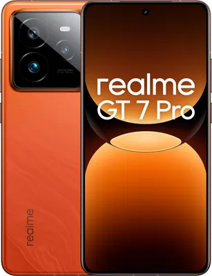 Produktbild von realme GT GT7 PRO, 17,2 cm (6.78"), 12 GB, 512 GB, 50 MP, Android 15, Orange