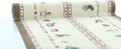 Produktbild von Sovie HOME Weihnachtstischläufer Nostalgie aus Linclass® Airlaid 40 cm x 4,80 m, 1 Stück