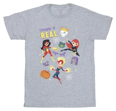 Immagine prodotto di Marvel - T-shirt da uomo "Creepin It Real" BI38330 (XXL) (grigio)