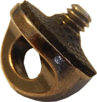 Produktbild von vhbw 1/4" Stativschraube für Kamera, DSLR - Mit Schlaufenloch, Metall, 23mm Lang, gold / schwarz