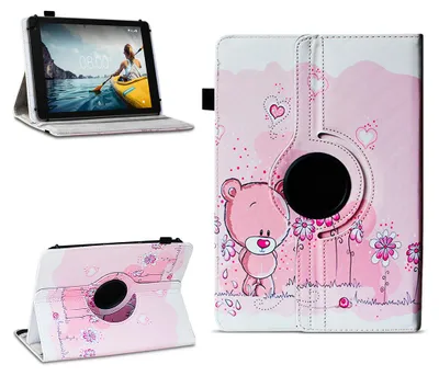 Produktbild von 360 Grad Hülle für VALE Tablet V11E / V10E / V10A Tasche Schutzhülle Cover CaseFarben:Motiv 1