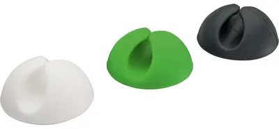 Productafbeelding van InLine® Kabelklemmen van rubber, 6 stuks