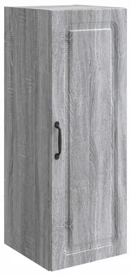 Produktbild von Wandregal aus Spanplatte, 33 x 34,5 x 90 cm