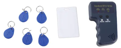 Immagine prodotto di Dispositivo portatile per la scrittura di identificativi, duplicatore di lettori di carte a 125 kHz per l'ufficio amministrativo