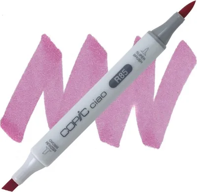Image de COPIC Ciao double face Pinceau et burin, R85 Rouge rosé