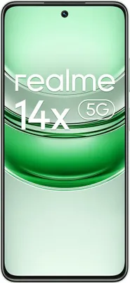 Produktbild von realme 14x 5G Peridot-Grün 6 Gigabyte 128 Gigabyte