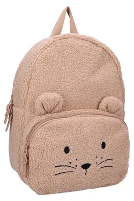 Immagine prodotto di Zaino Kidzroom Comfort Friends - morbido zaino per bambini in peluche beige
