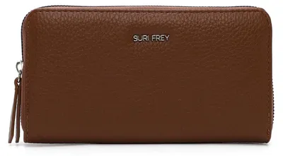 Produktbild von SURI FREY Geldbörse SFY Tiffy Zip Around Wallet Darkcognac (VE2) braun