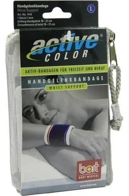 Zdjęcie produktu dla Opaska na rękę BORT ActiveColor czarna duża, 1 St BAN