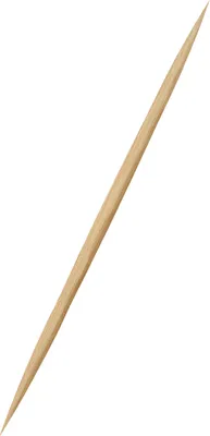 Produktbild von 1000 Stück 65 mm biologisch abbaubare Holz-Zahnstocher
