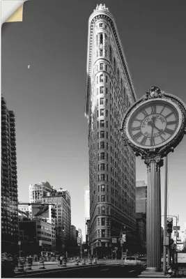 Produktbild von ARTland Wandbild, selbstklebend New York Flatiron Größe: 80x120 cm