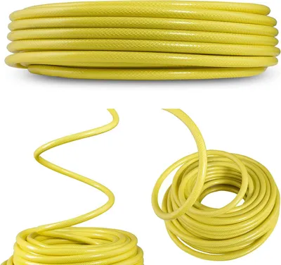 Produktbild von Grafner Premium Schlauch aus massivem PVC Kreuzgewebe, 1/2 Zoll 13mm, 22 bar Berstdruck, formstabil, trittfest & UV-beständig, Anti-Algen Beschichtung, mehrlagig, Länge nach Wunsch (30 Meter)