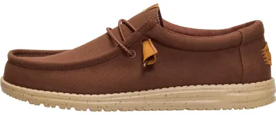 Produktbild von HEYDUDE Men Wally Canvas Brown Casual Moccasin 43 EU