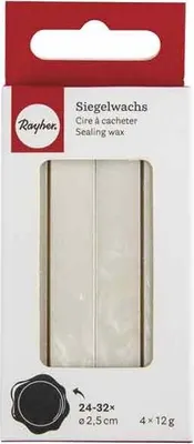 Produktbild von Rayher Hobby GmbH Siegelwachs weiß 4er Sonstige Sonstige