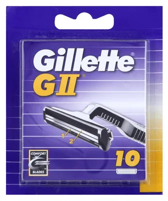 Obrázok produktu pre Žiletky Gillette GII, balenie 10 kusov