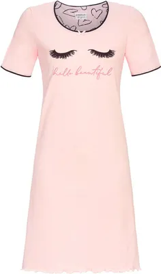 Produktbild von RINGELLA Kurzarm Nachthemd "Lovely" 4261012 | Nelke Größe: 40