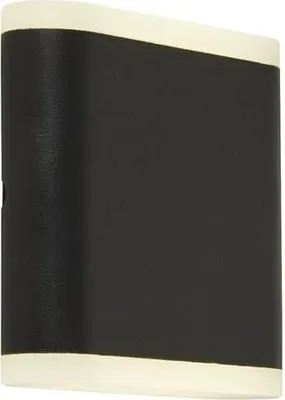 Immagine prodotto di Applique da esterno LED alluminio Up Down L: 12 cm IP44 nero angolare 4000 K luce bianca neutra 380 lm Moderno