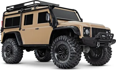 Produktbild von Traxxas TRX-4 LR Defender 1:10 Crawler RTR Sand - mit T-Lock Sperrdifferentialen Clipless