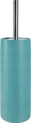 Immagine prodotto di Spirella Scopino per WC Scopino per WC "Tube Ribbed" in terracotta 11 x 41,5 cm - Blu